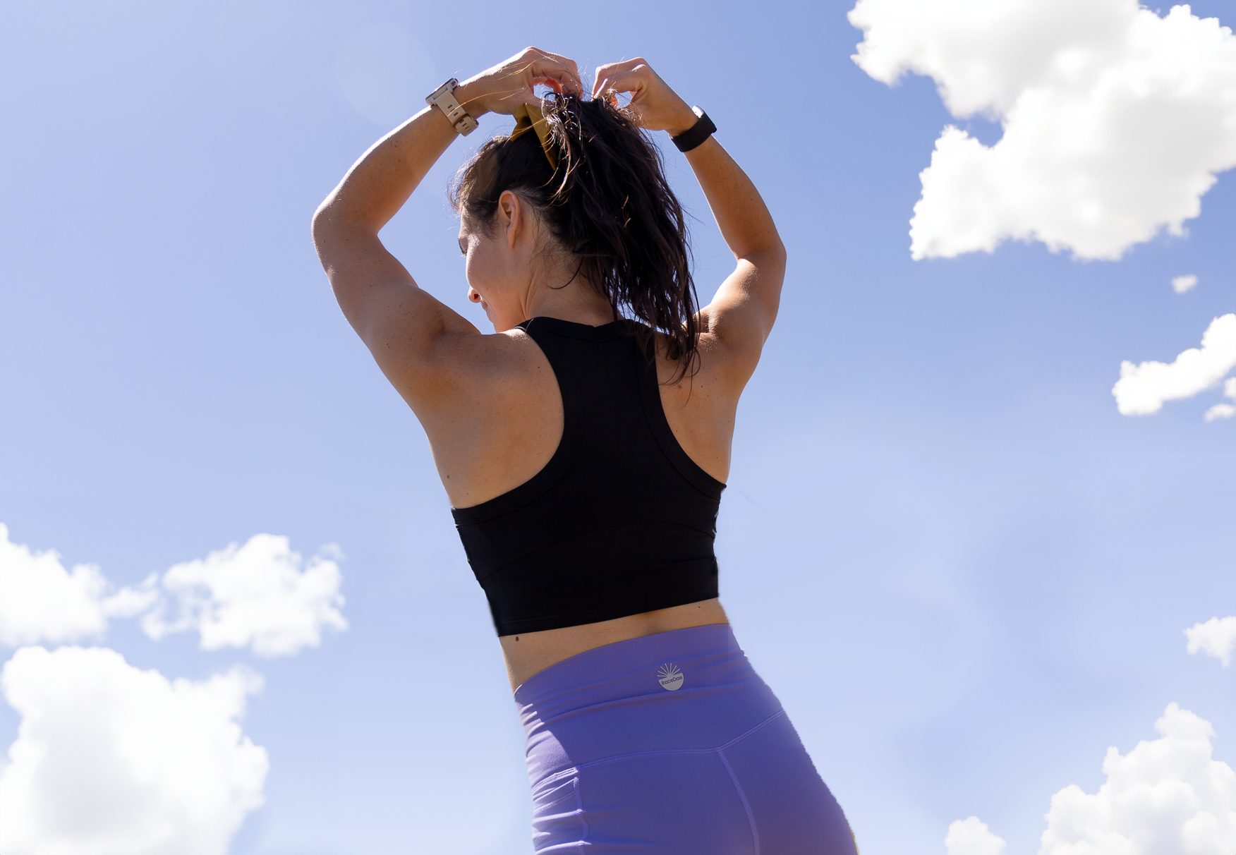 Invincible | Racer Back Crop Top