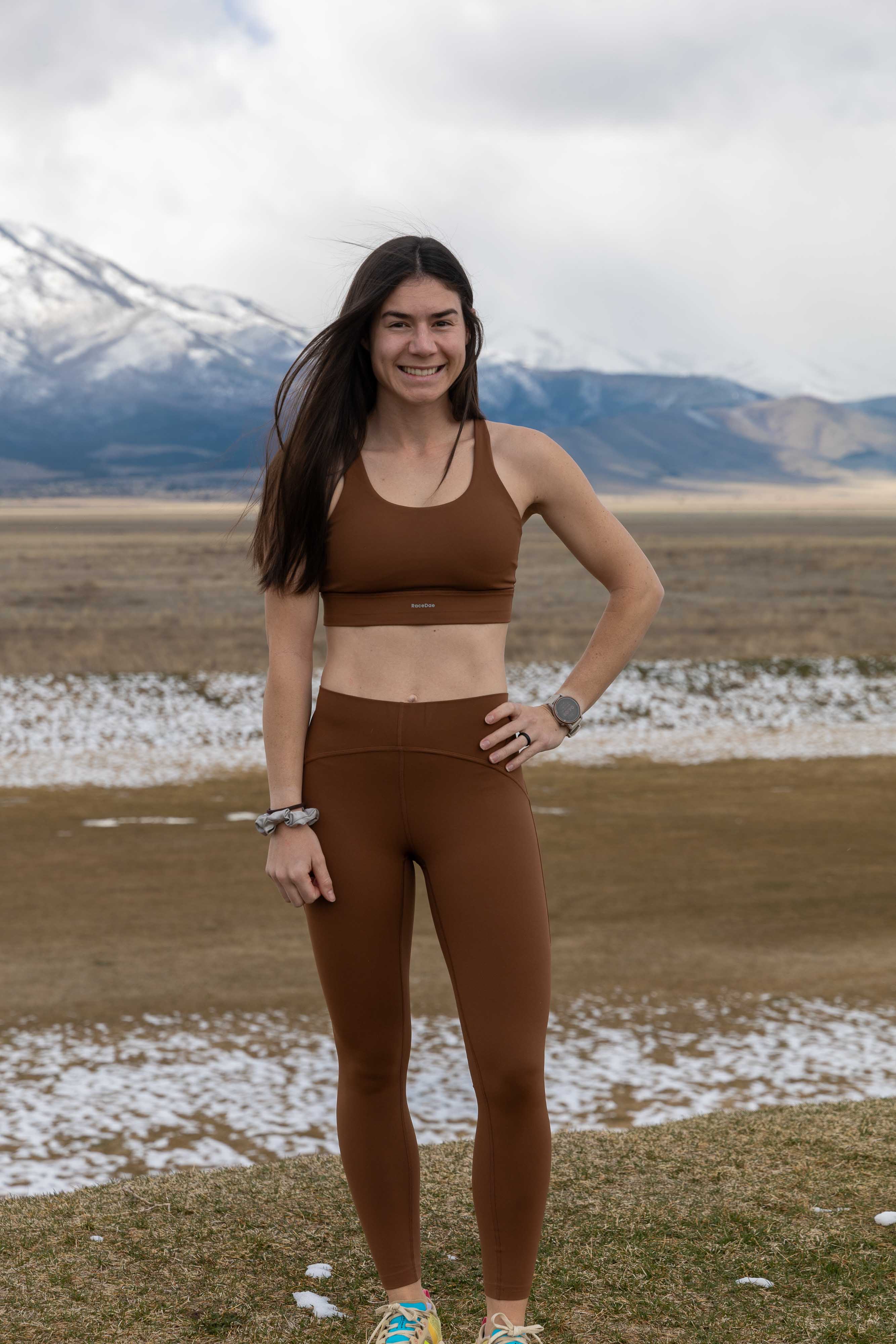 Be Bright | RaceDae Leggings Mocha & Onyx